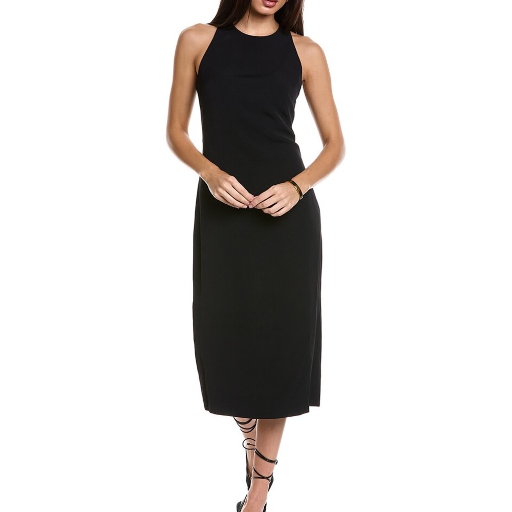 Theory cross back midi dress sz 4/6